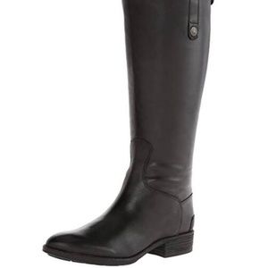 Sam Edelman Penny Tall Riding Boots NEW Sz 9 Black